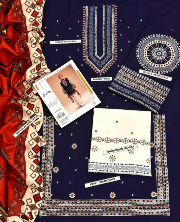 AIRJET DHANAK EMBROIDERED COLLECTION - Image 3